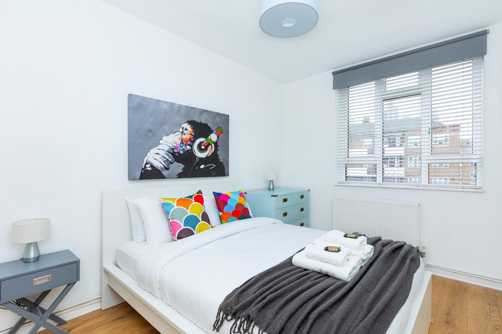 Bright Modern 1 Bedroom Flat, 5 Min To Vauxhall St London Kültér fotó