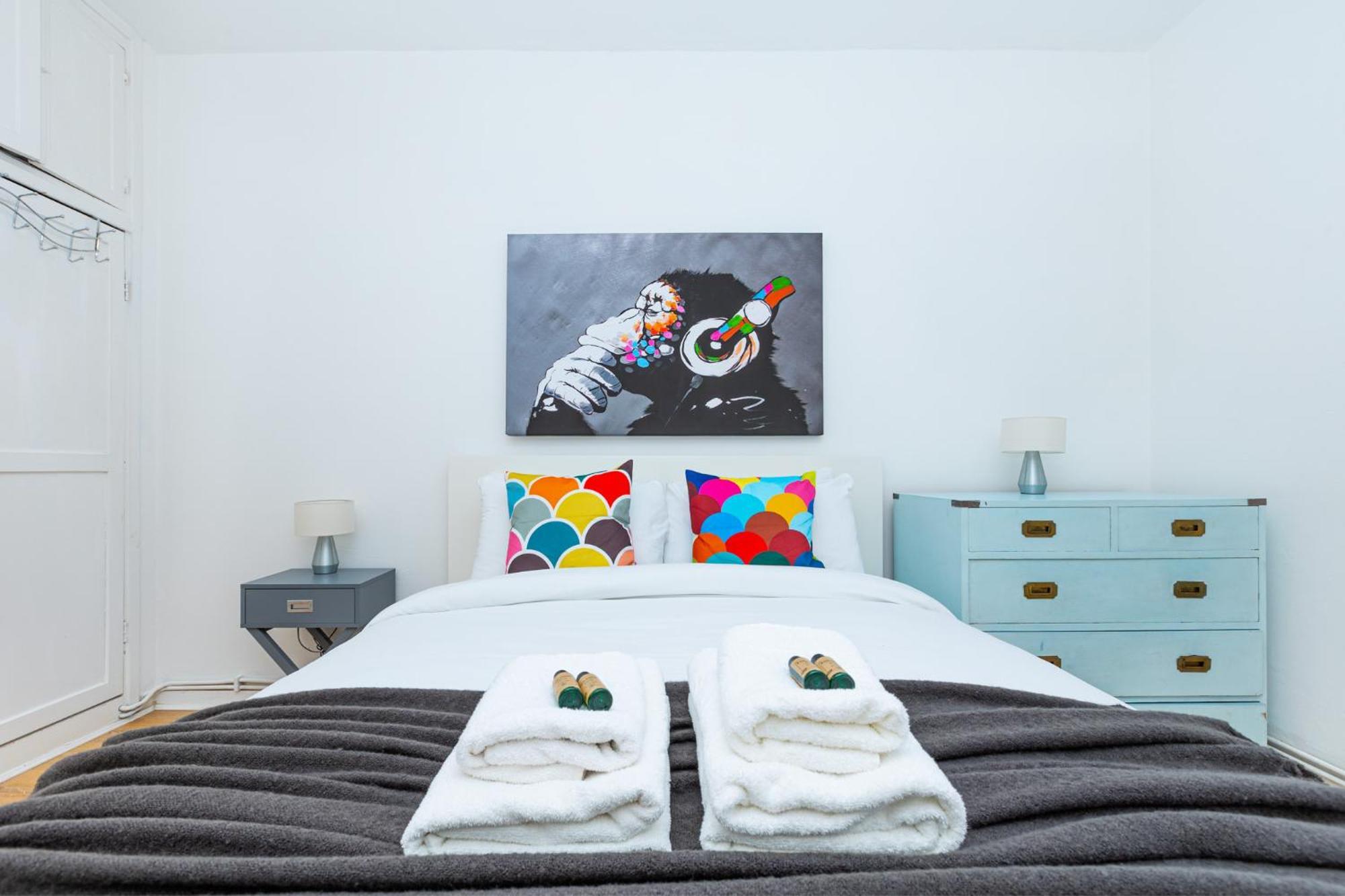 Bright Modern 1 Bedroom Flat, 5 Min To Vauxhall St London Kültér fotó