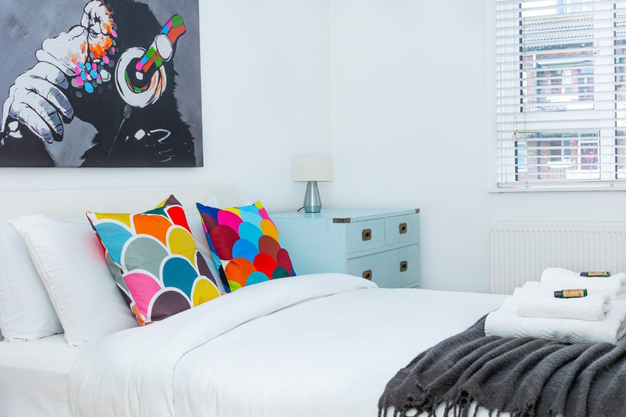 Bright Modern 1 Bedroom Flat, 5 Min To Vauxhall St London Kültér fotó