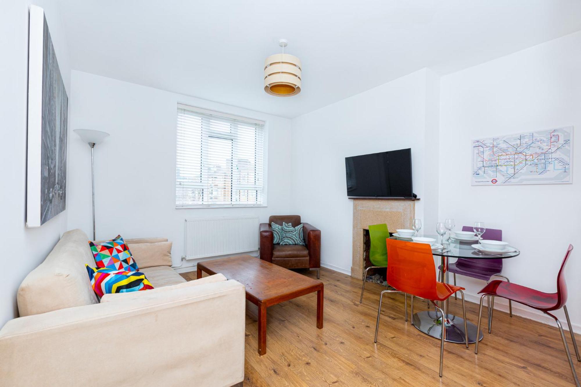 Bright Modern 1 Bedroom Flat, 5 Min To Vauxhall St London Kültér fotó