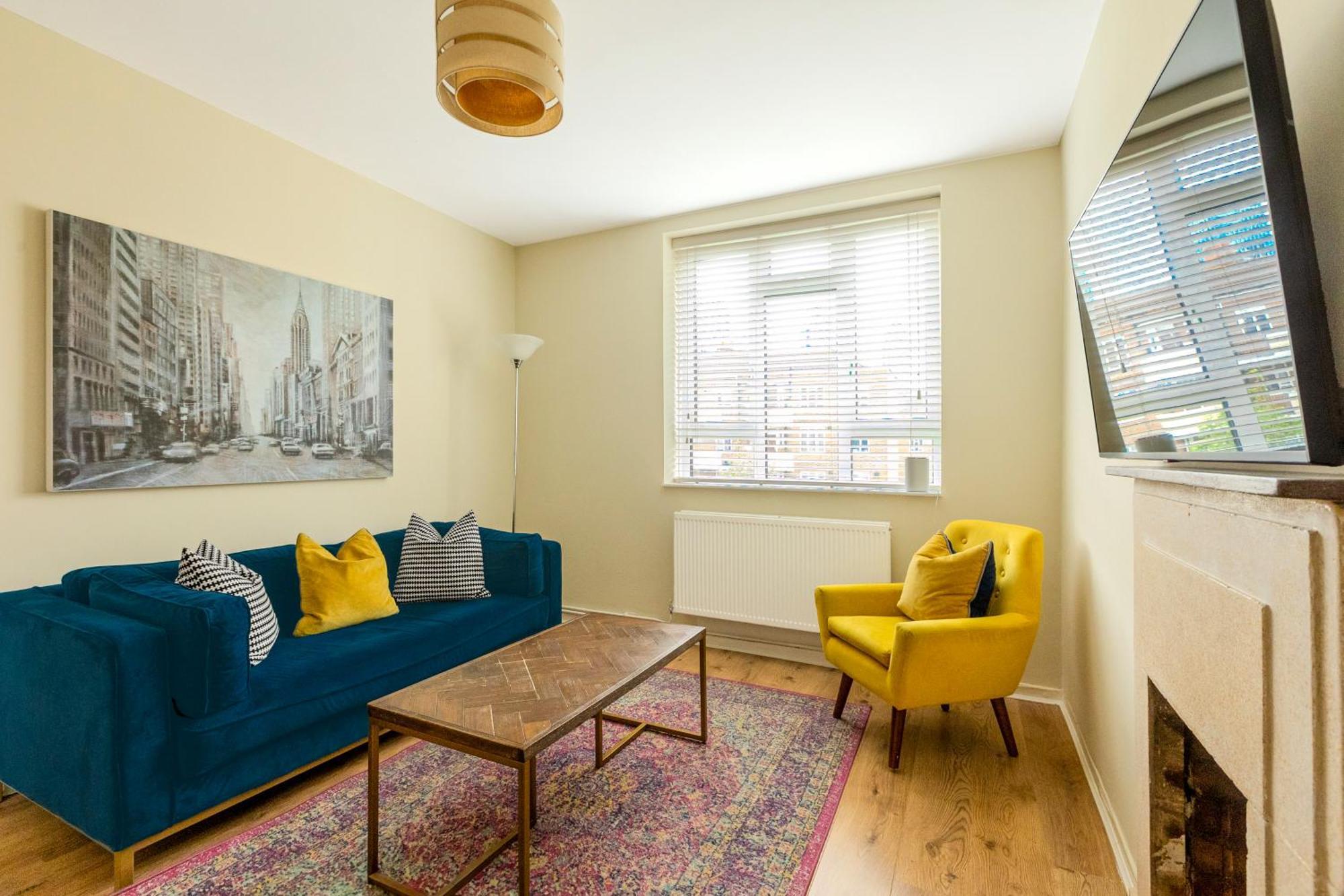 Bright Modern 1 Bedroom Flat, 5 Min To Vauxhall St London Kültér fotó
